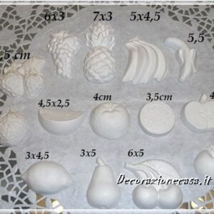 Frutti in gesso profumato