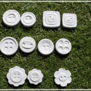 Bottoni in gesso profumato