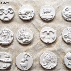 Segni zodiacali gesso profumato