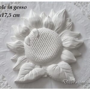 Girasole in gesso