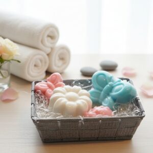 Cestino bagno primavera