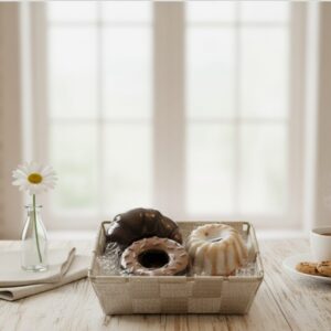 Cestino bagno dolci saponi