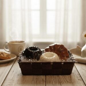 Cestino bagno dolci saponi