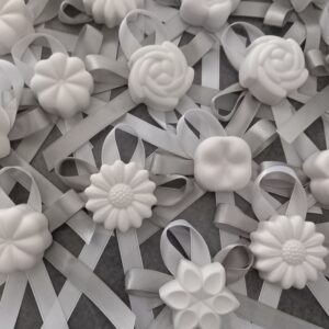 Fiori in gesso profumato segnaposto