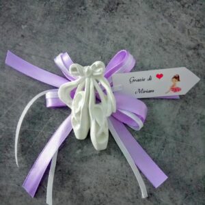 Ballerine in gesso profumato con tag