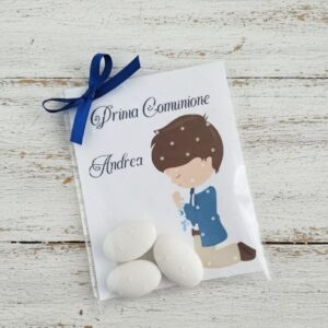 Segnaposto prima comunione Bimbo