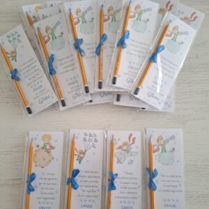 Segnalibro con matita piccolo principe
