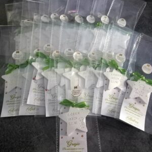 Segnaposto comunione il piccolo principe in verde