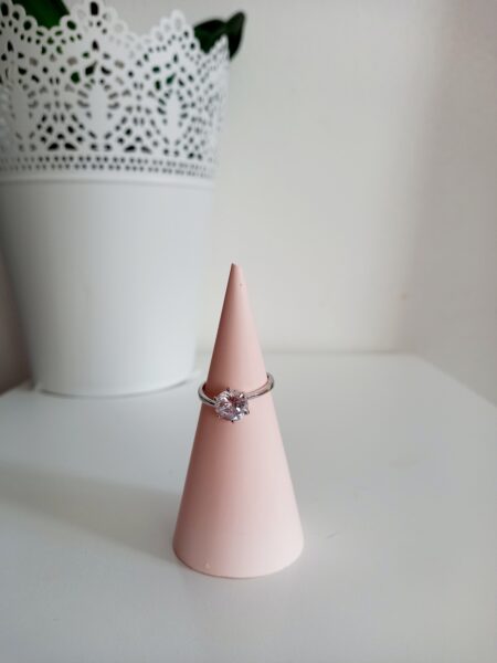 Cono porta anelli corallo