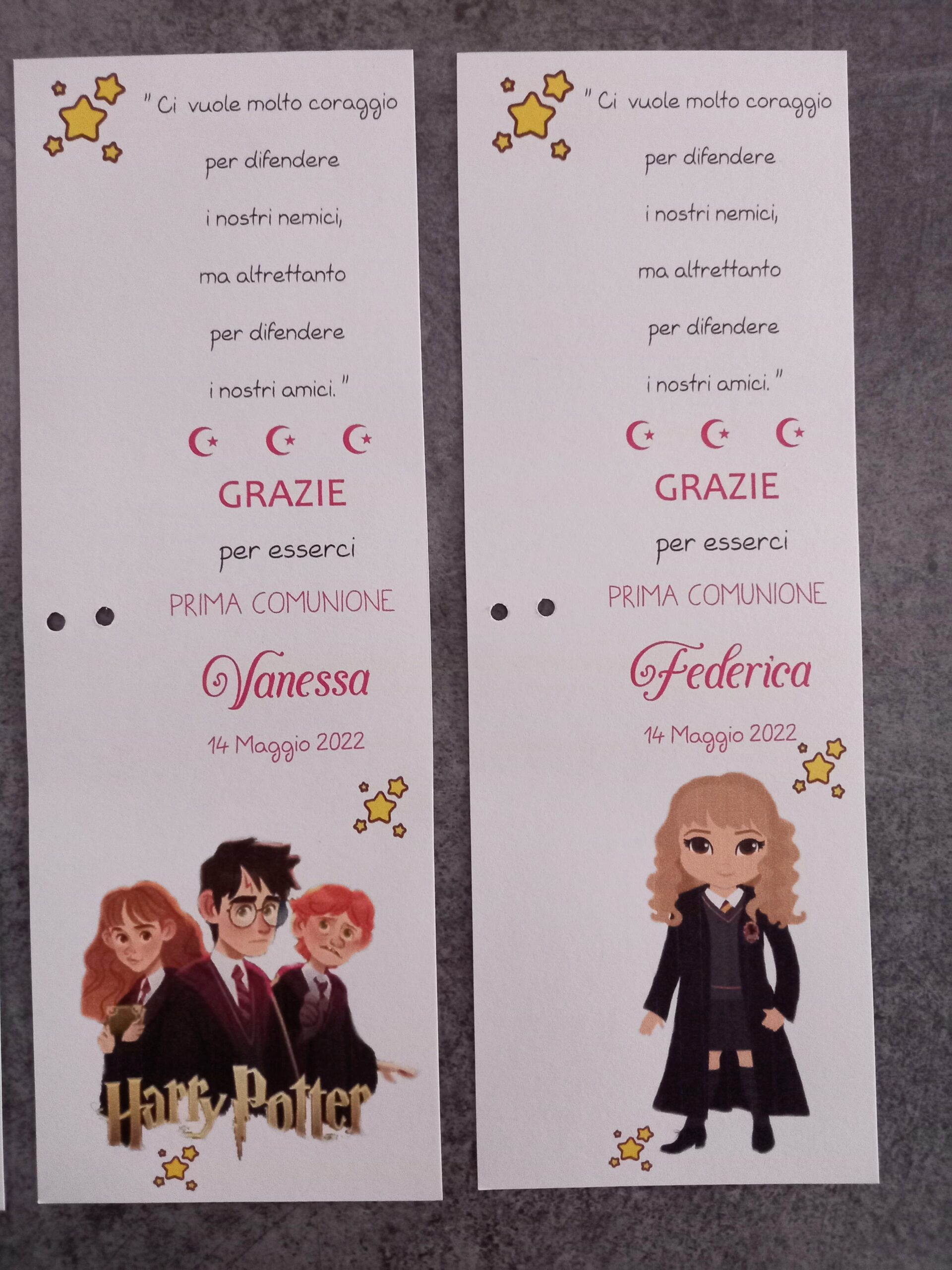 Segnalibro con matita comunione harry potter - immagine 5