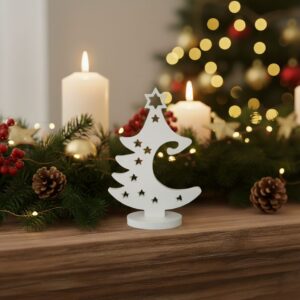 Alberello di natale in gesso