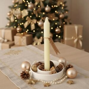 Candela e porta candela idea regalo