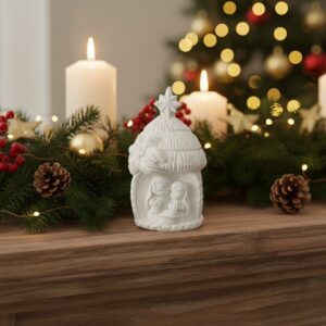 Natività presepe in gesso