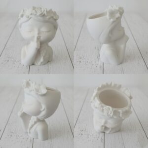 Vasetto bimba bomboniera