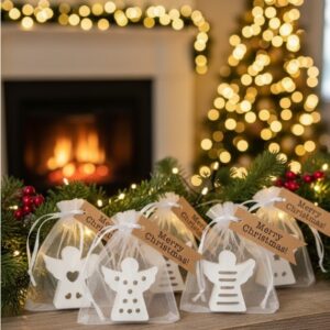 Angioletti natalizi segnaposto