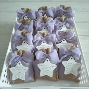 Sacchetto Bomboniera Rustico-Romantico